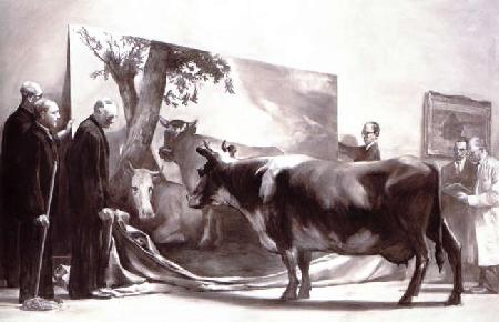 Mark Tansey:&nbsp; The Innocent Eye Test&nbsp; 1981