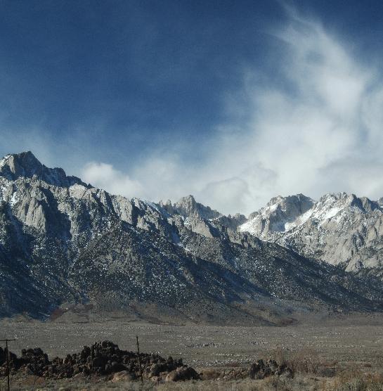 Whitney elevation: approx. 4418m