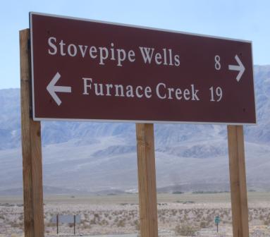 Death Valley.  It was about 114°F (45°C) at the time