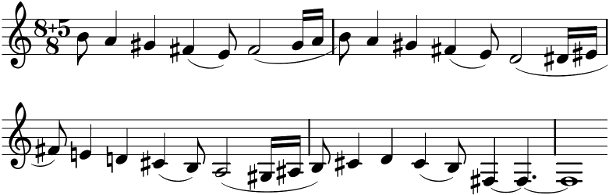 clarinet in A