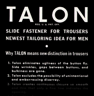 Talon ad (excerpt)